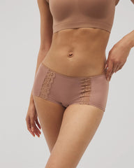Lace Boyshort Panty - WARM SIENNA | Soma Women