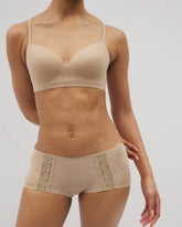 Lace Boyshort Panty - WARM AMBER | Soma Women