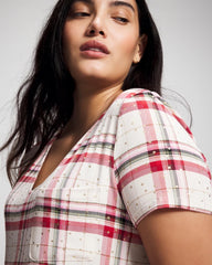 Short Sleeve Sleepshirt - TARTAN TEXTILE CHAMP | Soma Women