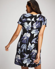 Short Sleeve Sleepshirt - WHIMSICAL WINGS BLK MID | Soma Women