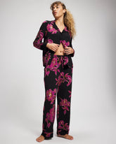 Printed Pajama Pant - GILDED BLOOMS MAGENTA | Soma Women