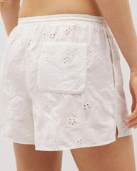 Cotton Eyelet Pajama Short - COCONUT | Soma Women