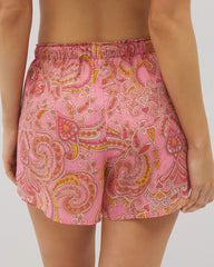 Cotton Voile Pajama Short - SHOW OFF PAISLEY P GUAVA | Soma Women