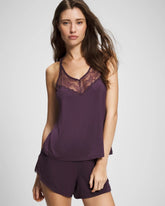 Lace Trim Pajama Short - PLUM PERFECT | Soma Women