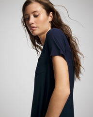 Short-Sleeve Sleepshirt - NIGHTFALL NAVY | Soma Women