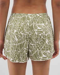 Printed Pajama Short - PALMTASTIC VETIVER/CHAMP | Soma Women