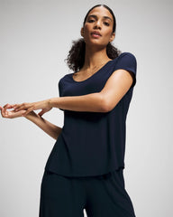 Short Sleeve Pajama Tee - NIGHTFALL NAVY | Soma Women