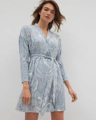 Short Robe - GLOBAL PAISLEY GRAND C | Soma Women