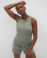 Ruched Pajama Tank - HEATHER HIGHLANDS | Soma Women