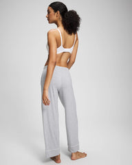 Solid Piped Pajama Pants - HEATHER OPAL GRAY | Soma Women