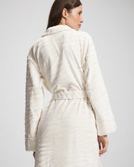 Textured Plush Long Robe - CHAMPAGNE DREAMS | Soma Women