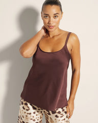 Double Strap Pajama Cami - MOCHA | Soma Women