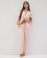 Printed Pajama Pants - SUNNY STRIPES CHAMPAGNE | Soma Women