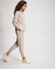 Essential Terry Jogger - HEATHER MINK | Soma Women