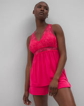 Soft Support Lace Pajama Cami - PERFECT PINK | Soma Women