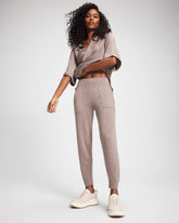 Premier Knit Sweater Jogger - HEATHER FAWN | Soma Women