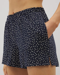 Pajama Shorts - DOT OBSESSED NAVY | Soma Women