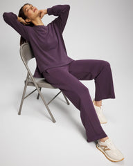Modern Modal Straight Leg Pant - PLUM PERFECT | Soma Women