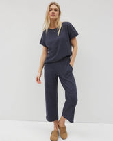 Wide Leg Crop Pant - HEATHER ECLIPSE | Soma Women