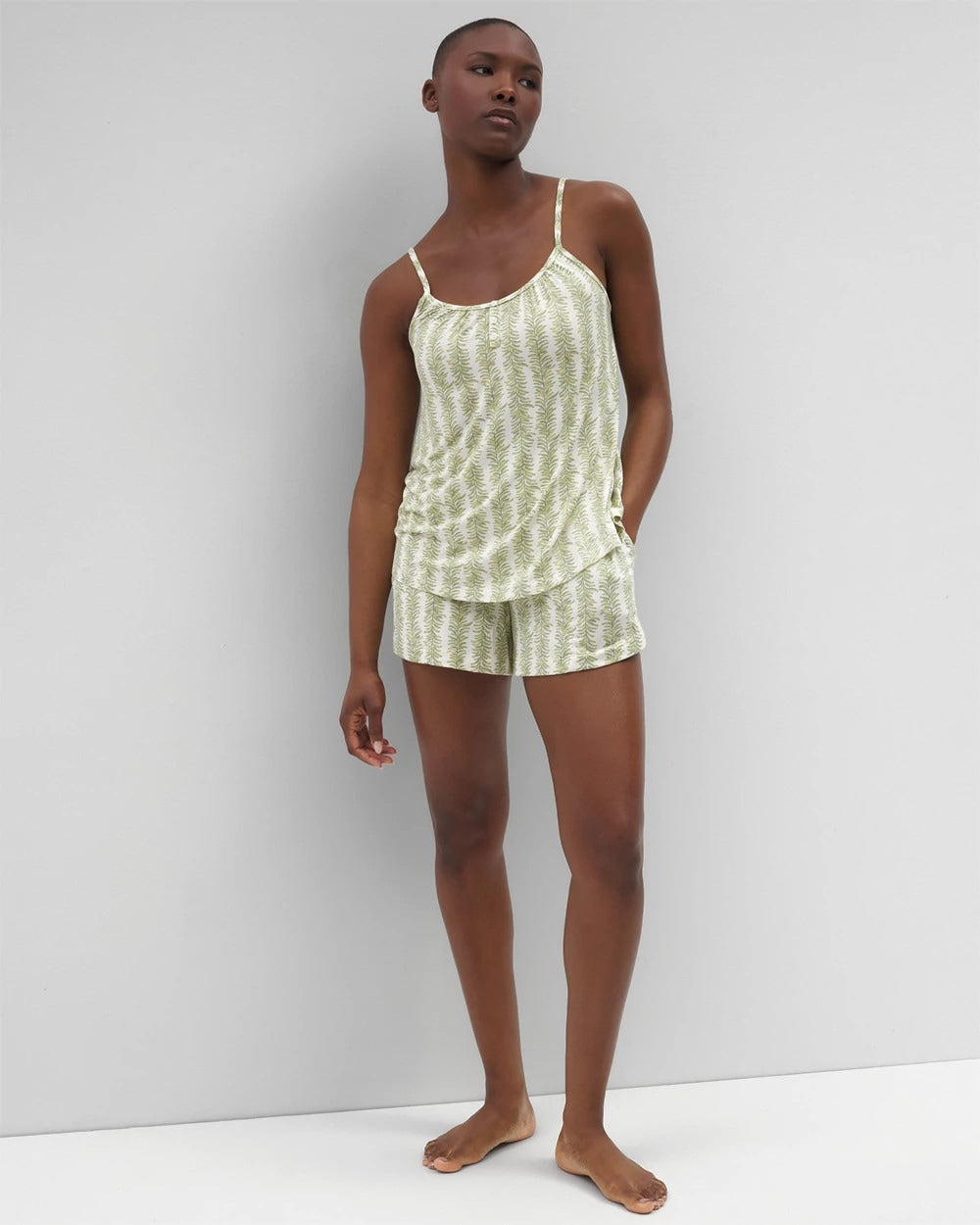 Cool Nights Pajama Cami - CHILL STRIPE CHAMPAGNE | Soma Women