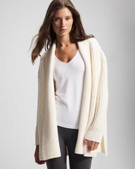 Textured Cardigan Sweater - IVORY | Soma Women