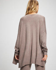 Premier Knit Sweater Wrap - HEATHER FAWN | Soma Women