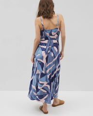 Soft Jersey Paradiso Midi Bra Dress - TROPICAL BREEZE GRAND SKY | Soma Women