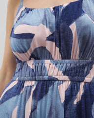 Soft Jersey Paradiso Midi Bra Dress - TROPICAL BREEZE GRAND SKY | Soma Women