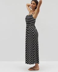 Soft Jersey Paradiso Midi Bra Dress - FUNDAMENTAL BLACK COCO | Soma Women