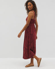 Cabana Midi Bra Dress - PEACEFUL PALMS MID VELVET | Soma Women