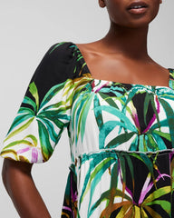Tiered Short Bra Dress - BUNGALOW PALMS COCONUT | Soma Women
