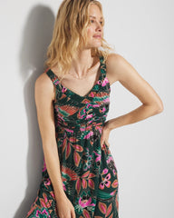 Midi Bra Dress - PARROT-ISE LUSH EMERALD | Soma Women