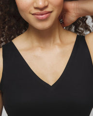 Lightweight Smoothing Tank - BLACK | Soma Women