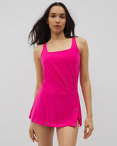 Beyond Control Grommets Swim Dress - DRAGON FRUIT | Soma Women