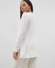 Long-Sleeve Top - OPTIC WHITE | Soma Women