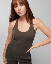 24/7 Racerback Bra Tank - DARK GRAY OLIVE | Soma Women