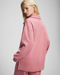Modern Modal Quarter Zip Sweatshirt - CINDER ROSE | Soma Women