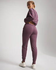 Ultrasoft Fleece Joggers - PURPLE FLINT | Soma Women