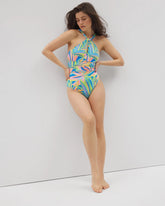 On the Bright Side High-Neck One-Piece - MULTI | Soma Women