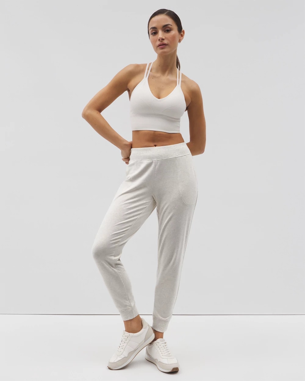 Essential Terry Jogger - HEATHER CRYSTAL | Soma Women