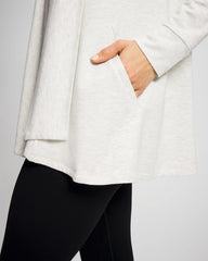 Ultrasoft Fleece Cardigan - HEATHER DREAM | Soma Women