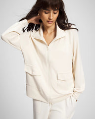 Modern Modal Jacket - PARCHMENT | Soma Women