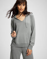 Cotton Sweater Hoodie - SEDONA SAGE | Soma Women