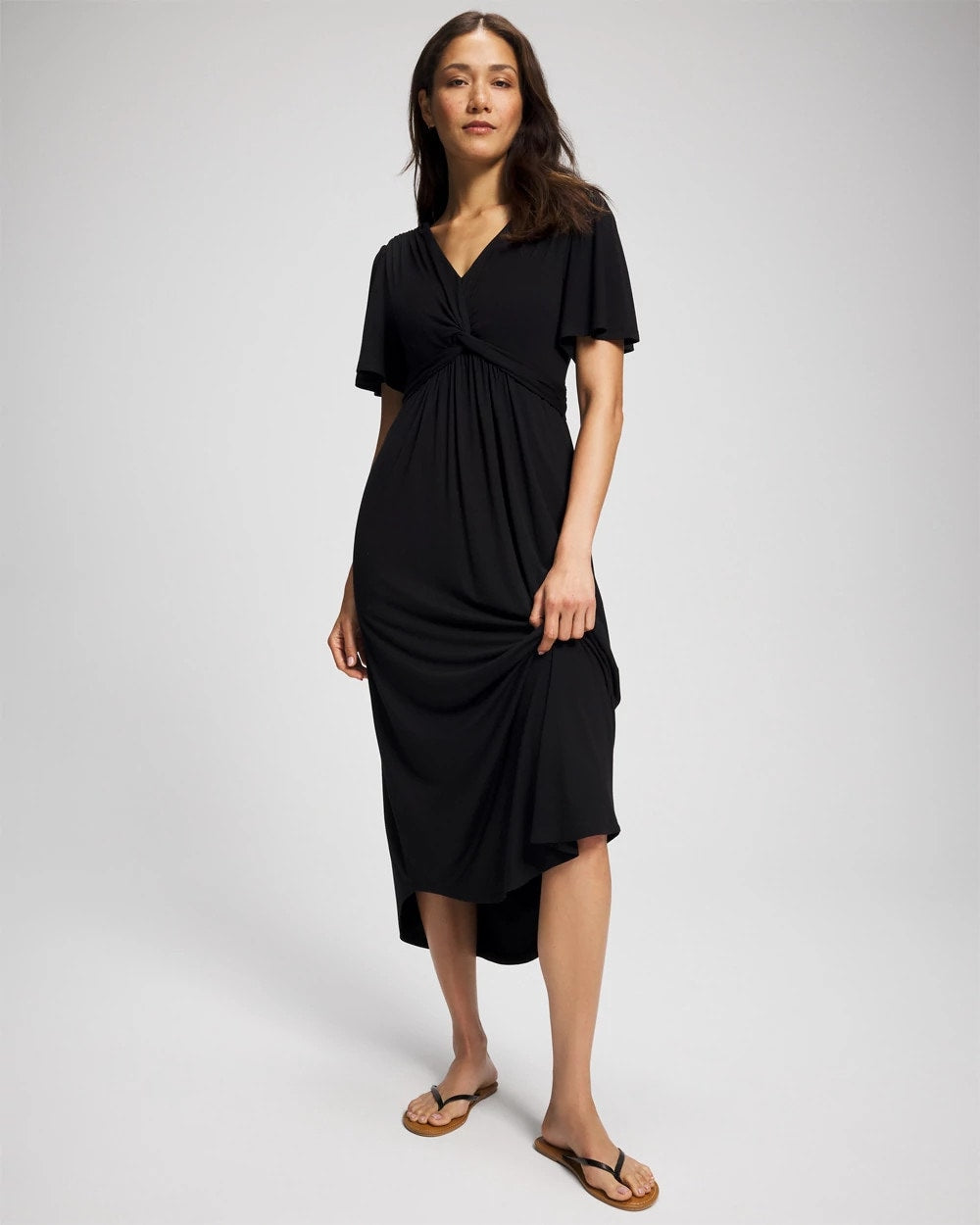 Pamilla Midi Bra Dress - BLACK | Soma Women
