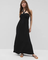 Retreat Maxi Bra Dress - BLACK | Soma Women