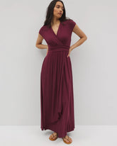 Serenity Maxi Bra Dress - VELVET PLUM | Soma Women