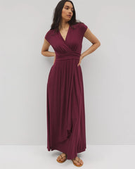 Serenity Maxi Bra Dress - VELVET PLUM | Soma Women