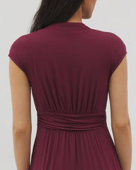 Serenity Maxi Bra Dress - VELVET PLUM | Soma Women