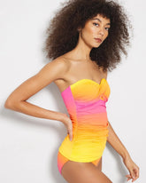Beat The Heat Bandeau Tankini Top - ROSA | Soma Women