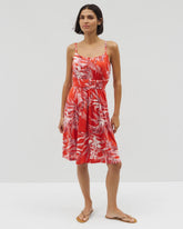 Paradiso Short Bra Dress - PALM PERFECT G GOJI BERRY | Soma Women